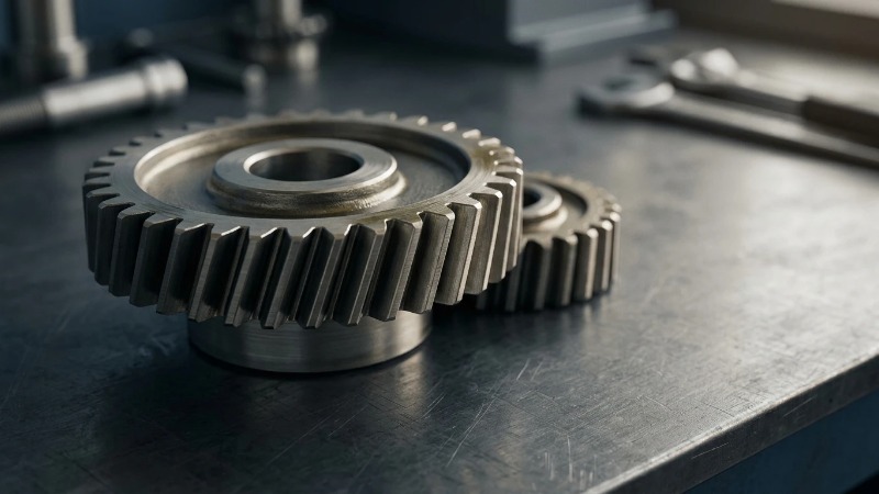 Engine Timing Gear poleview_diagnostic_process_closeup