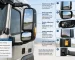 Heavy Duty Truck Mirror Assembly Structure and Components