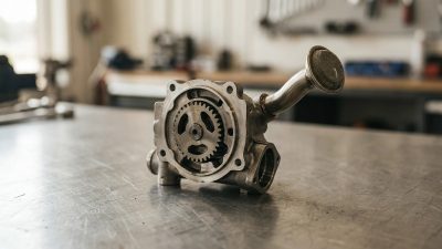 Oil Pump Assembly poleview_process_closeup