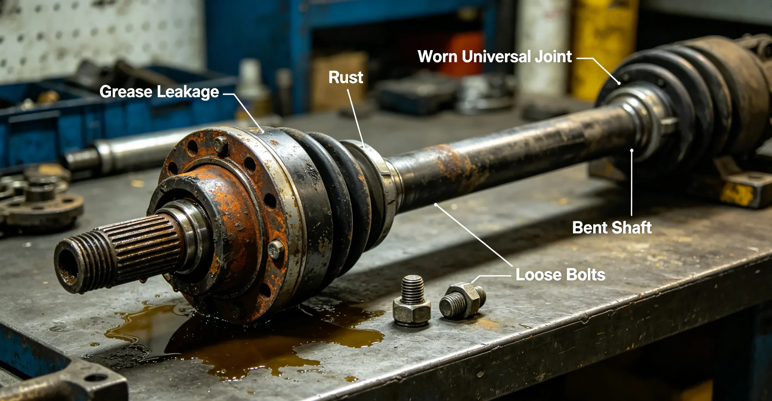 drive_shaft_wear_failure_symptoms