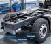Sinotruk HOWO truck horn assembly mounted on front chassis near bumper