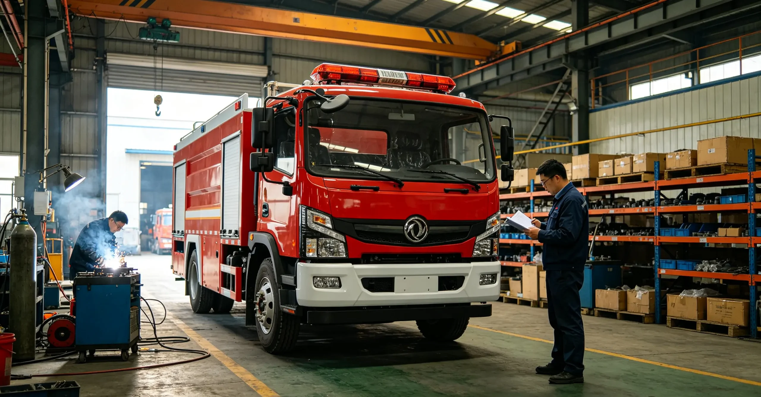 water-spray-truck-factory-inspection