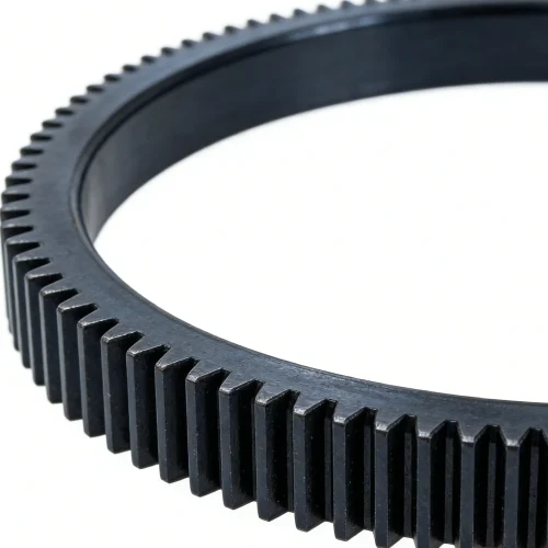 Flywheel Gear Ring Close-Up