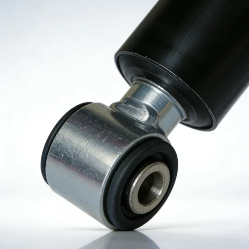 High-definition close-up photo of shock absorber