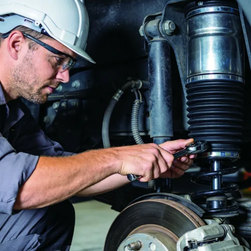 Maintenance scene photo