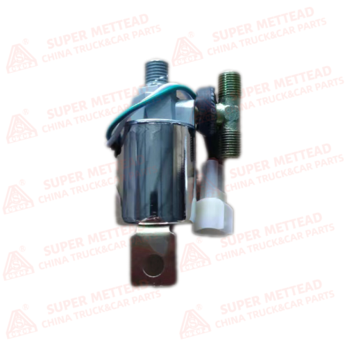 Genuine Shacman Solenoid Valve, installed on the truck engine, used to control the engine’s air-fuel ratio and prevent abnormal noise.