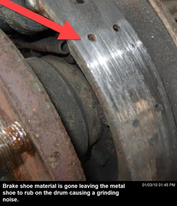 Squealing-or-Grinding-Noise-During-Braking-brake-shoe