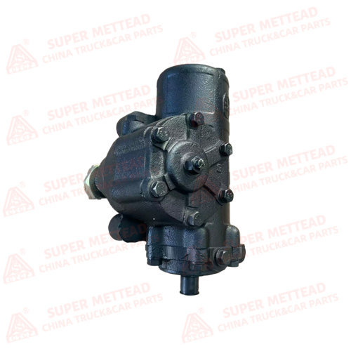 Transit mixer steering box for heavy duty concrete mixer truck