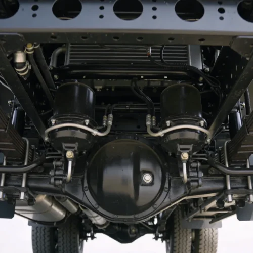 Truck Front Axle Position (Front View)